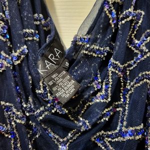 Kara sheer dress, Large,
